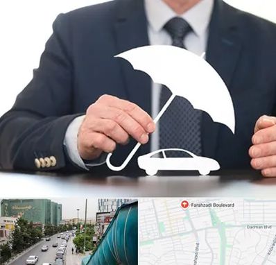 بیمه خودرو در بلوار فرحزادی