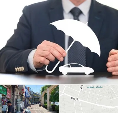 بیمه خودرو در خیابان قزوین