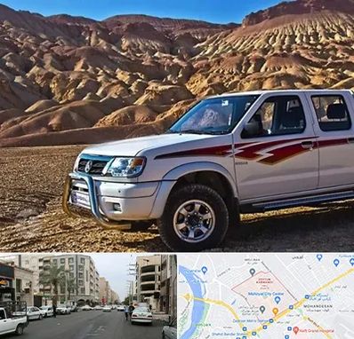 تعمیرگاه پیکاپ در زیتون کارمندی اهواز 