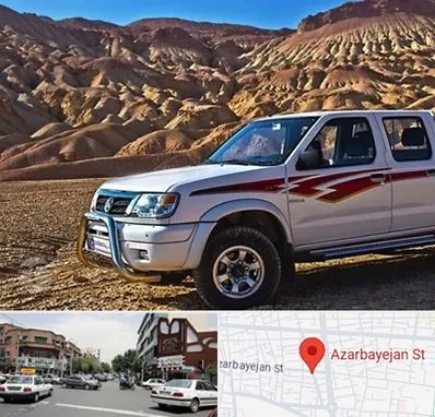 تعمیرگاه پیکاپ در خیابان آذربایجان