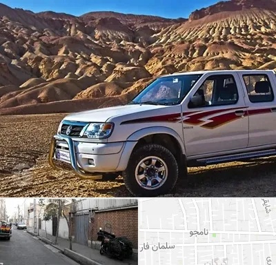 تعمیرگاه پیکاپ در خیابان نامجو