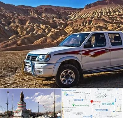 تعمیرگاه پیکاپ در کارگر جنوبی 