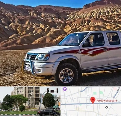 تعمیرگاه پیکاپ در میدان فردوسی تهران