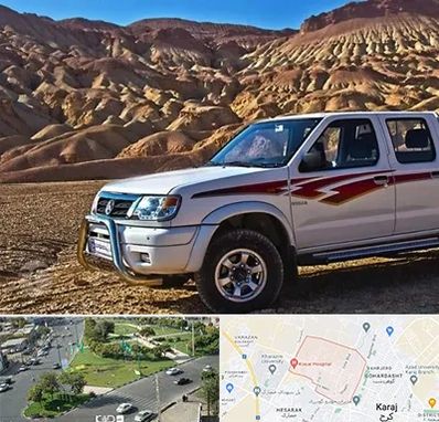 تعمیرگاه پیکاپ در شاهین ویلا کرج 