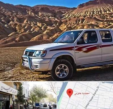 تعمیرگاه پیکاپ در مجیدیه جنوبی