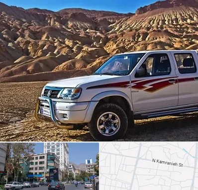 تعمیرگاه پیکاپ در کامرانیه