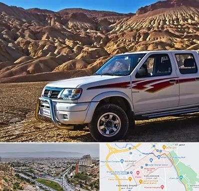 تعمیرگاه پیکاپ در معالی آباد شیراز 