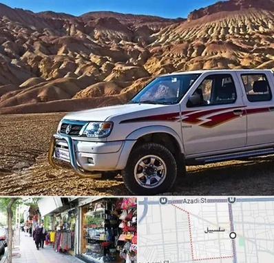 تعمیرگاه پیکاپ در سلسبیل