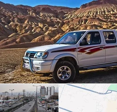 تعمیرگاه پیکاپ در بلوار ارتش