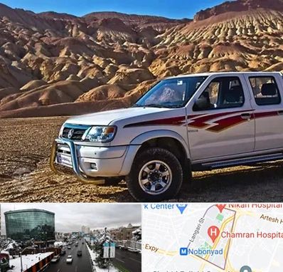 تعمیرگاه پیکاپ در اقدسیه 