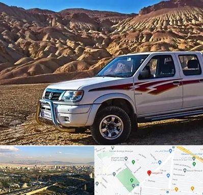 تعمیرگاه پیکاپ در هنگام 