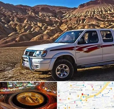 تعمیرگاه پیکاپ در میدان ولیعصر 