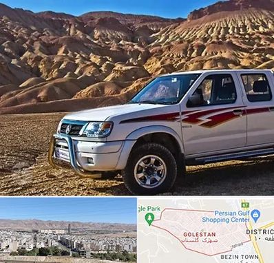 تعمیرگاه پیکاپ در شهرک گلستان شیراز 