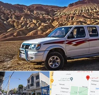 تعمیرگاه پیکاپ در افسریه 