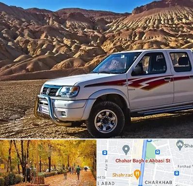 تعمیرگاه پیکاپ در چهارباغ اصفهان 