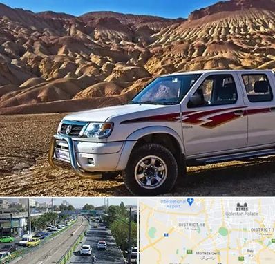 تعمیرگاه پیکاپ در جنوب تهران 