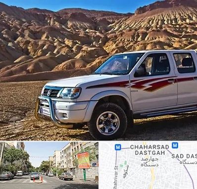 تعمیرگاه پیکاپ در چهارصد دستگاه 