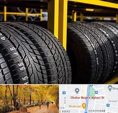 لاستیک اقساطی در چهارباغ اصفهان 