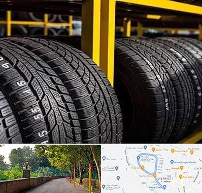 لاستیک اقساطی در فلکه گاز رشت 