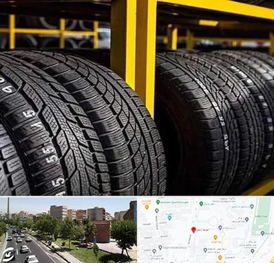 لاستیک اقساطی در شهرک آزمایش 