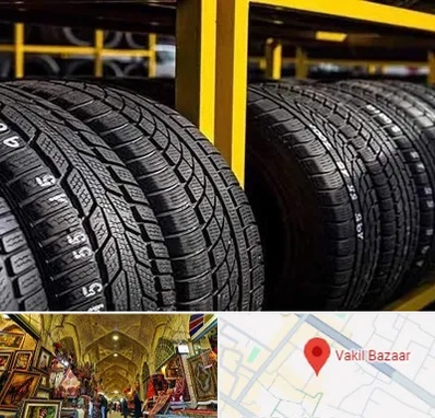 لاستیک اقساطی در بازار وکیل شیراز