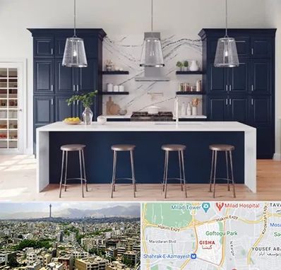 کابینت قسطی در گیشا 