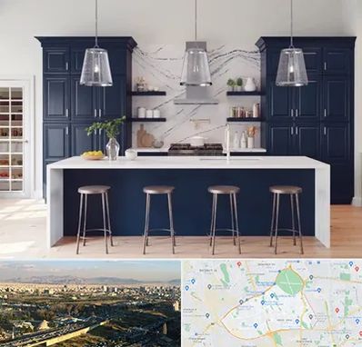 کابینت قسطی در منطقه 19 تهران 