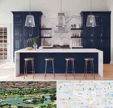 کابینت قسطی در منطقه 9 تهران 