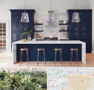 کابینت قسطی در منطقه 13 تهران 