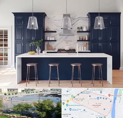 کابینت قسطی در گلستان اهواز 