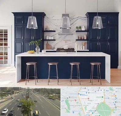 کابینت قسطی در منطقه 17 تهران 