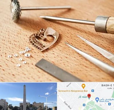 آموزشگاه تعمیرات طلا در فلکه گاز شیراز 