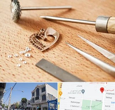 آموزشگاه تعمیرات طلا در افسریه 