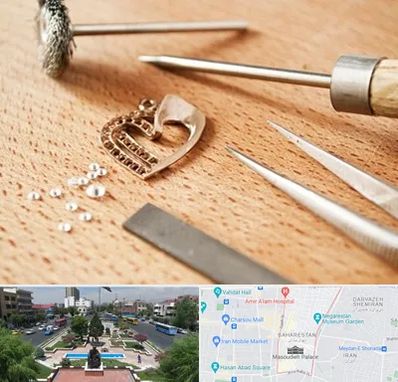 آموزشگاه تعمیرات طلا در بهارستان 