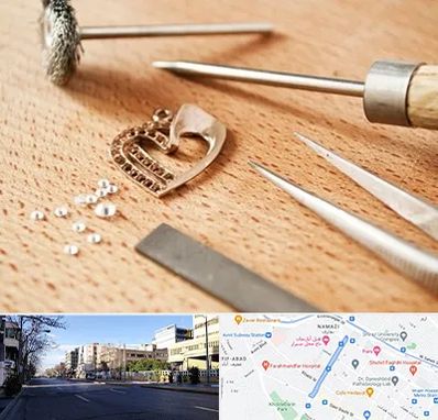 آموزشگاه تعمیرات طلا در خیابان ملاصدرا شیراز 