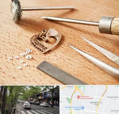 آموزشگاه تعمیرات طلا در ظفر 