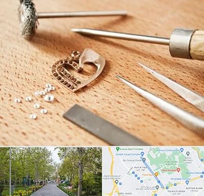 آموزشگاه تعمیرات طلا در قدوسی غربی شیراز 