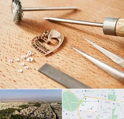 آموزشگاه تعمیرات طلا در نازی آباد 