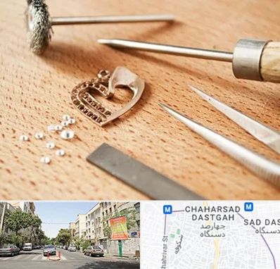 آموزشگاه تعمیرات طلا در چهارصد دستگاه 