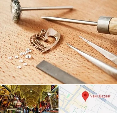 آموزشگاه تعمیرات طلا در بازار وکیل شیراز