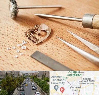 آموزشگاه تعمیرات طلا در شهران 