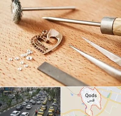 آموزشگاه تعمیرات طلا در شهر قدس