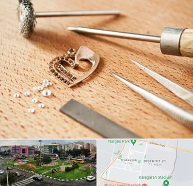 آموزشگاه تعمیرات طلا در تهرانسر 