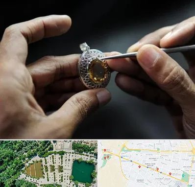 آموزشگاه طراحی طلا و جواهر در وکیل آباد مشهد 