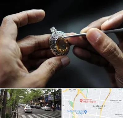 آموزشگاه طراحی طلا و جواهر در ظفر 