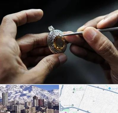 آموزشگاه طراحی طلا و جواهر در ازگل