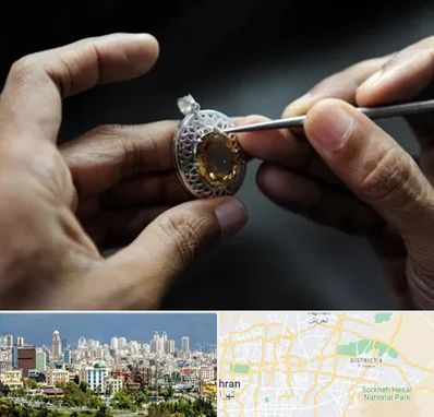 آموزشگاه طراحی طلا و جواهر در شرق تهران 