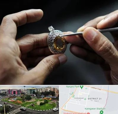 آموزشگاه طراحی طلا و جواهر در تهرانسر 