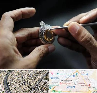 آموزشگاه طراحی طلا و جواهر در شهرک غرب مشهد 