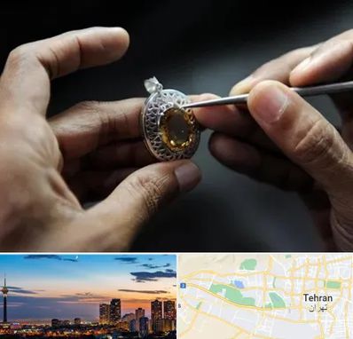 آموزشگاه طراحی طلا و جواهر در غرب تهران 